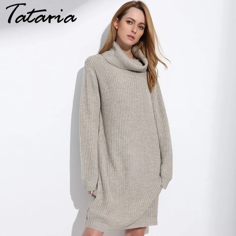 Водолазка женская Tataria зимняя вязаная с длинным рукавом | Женская одежда