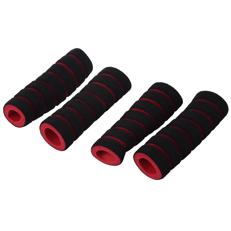 2 шт велосипед противоскользящая губчатая ручка на руль велосипеда Черный