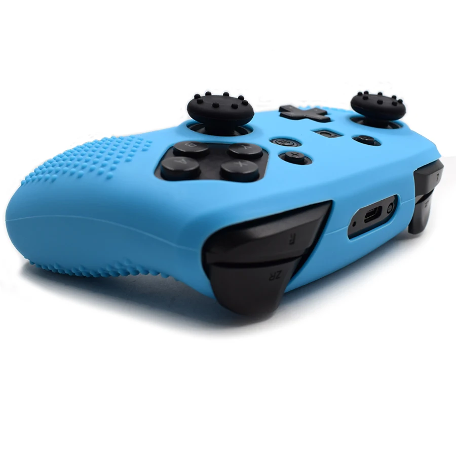 Аксессуары для Nintendo Switch Pro нескользящий Силиконовый Резиновый чехол с шипами