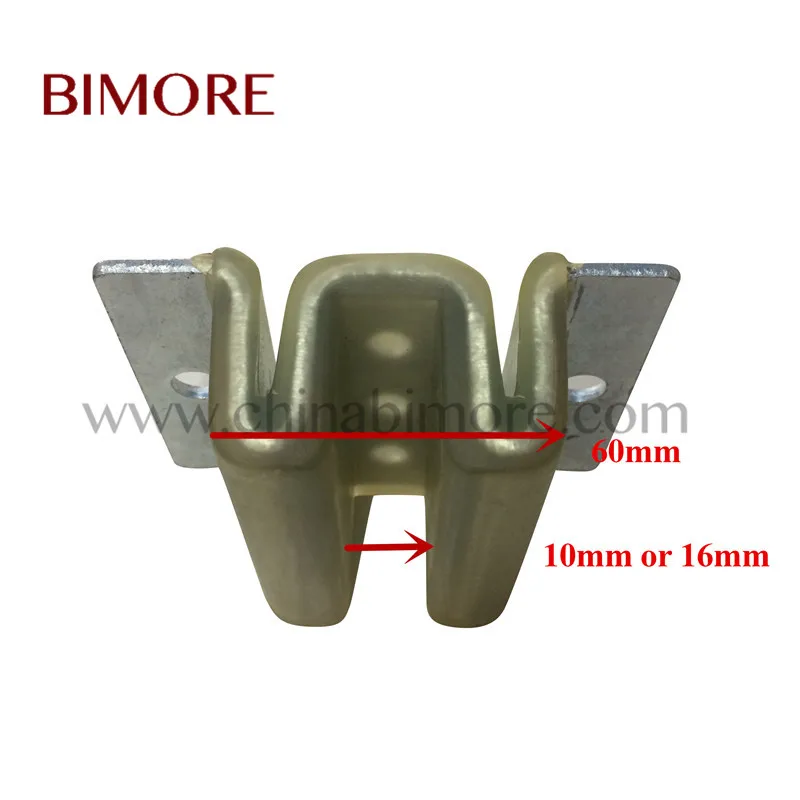 10 шт. направляющие башмаки для лифта BIMORE MILP007 ширина паза 110x80 мм мм|Передаточные