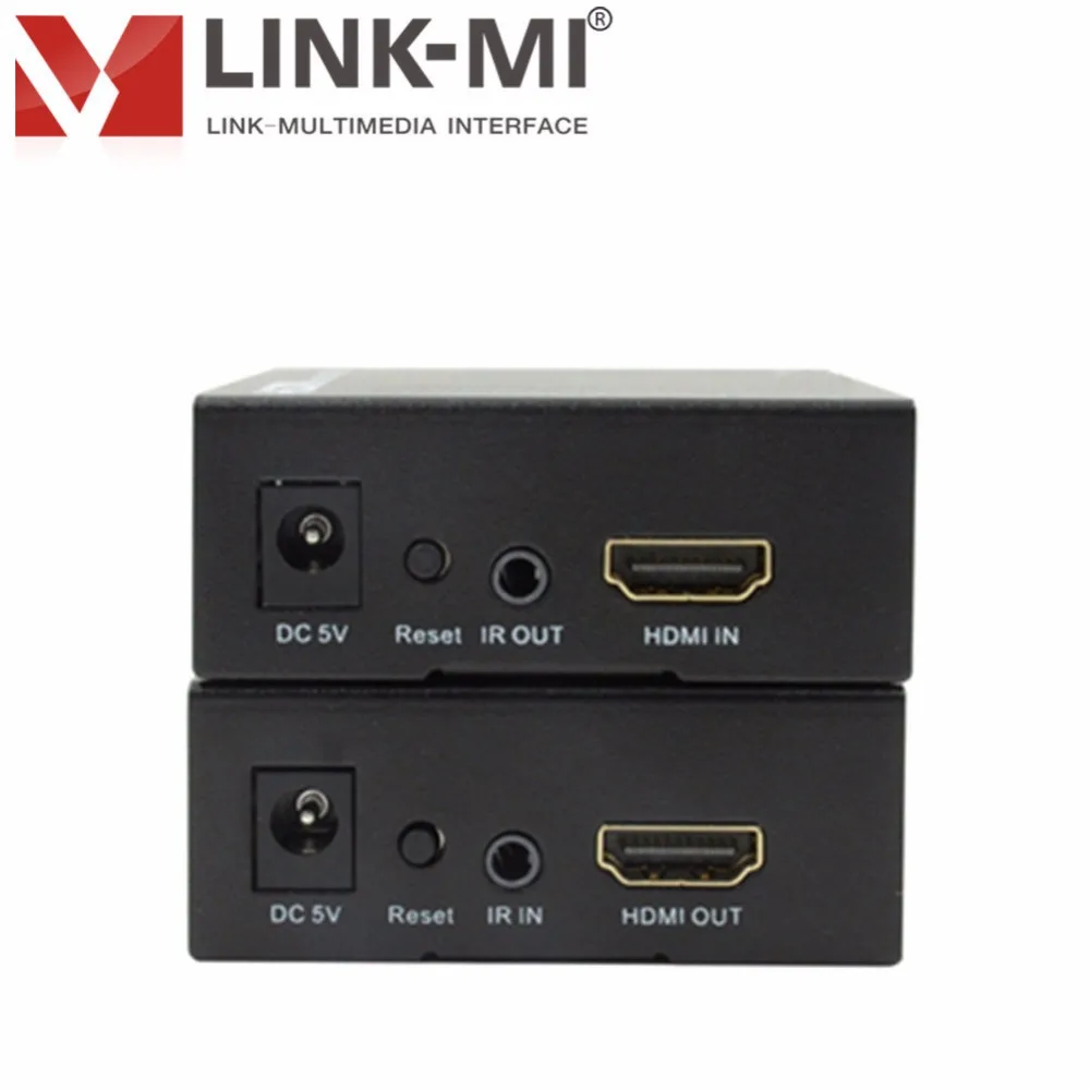 LINK-MI LM-EX100 Up to 1080p HD Video IR HDMI Extender 100m Over Single Cat5e/6 Cable TCP/IP | Электроника