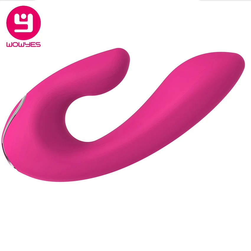 Wowyes G Spot Электрический ударный импульсный вибратор для женщин USB перезаряжаемая