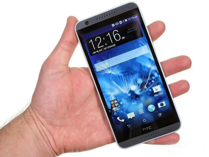 Htc Desire 820,, разблокированный, 5,5 дюймов, четыре ядра, 16 Гб ПЗУ, 2 Гб ОЗУ, 13,0 МП, 2600 мАч, две sim-карты, сенсорный экран, отремонтированный мобильный телефон
