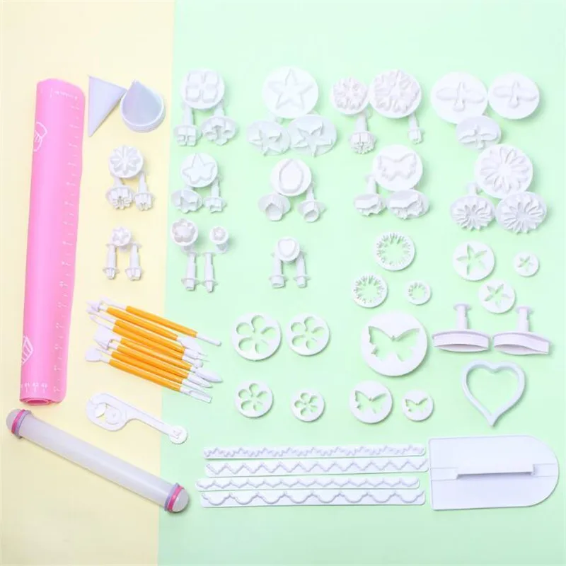 71 шт./пакет DIY силиконовая форма для печенья пищевого пластика буквы вырезания