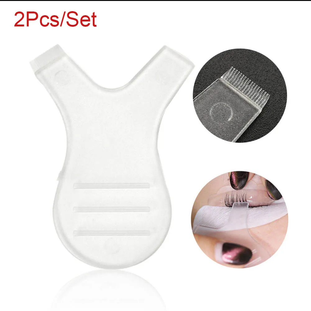 2 / set eyelash comb curler transparent mascara applicator makeup eyebrow brush tool QRD88 | Красота и здоровье