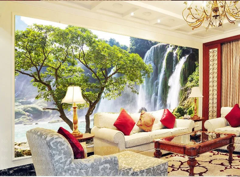 Большие настенные 3d обои домашний декор виниловые фотобумага сказочный фон