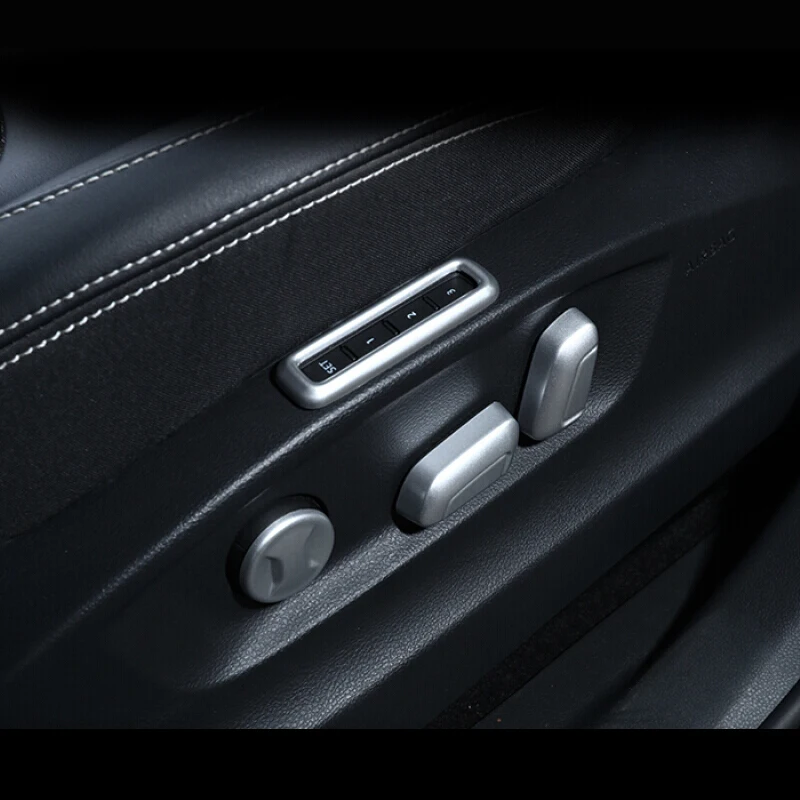 

Подходит для Skoda Kodiaq 2017 2018 ABS Матовый автокресло переключатель регулировки накладка Тюнинг автомобилей аксессуары 4 шт.