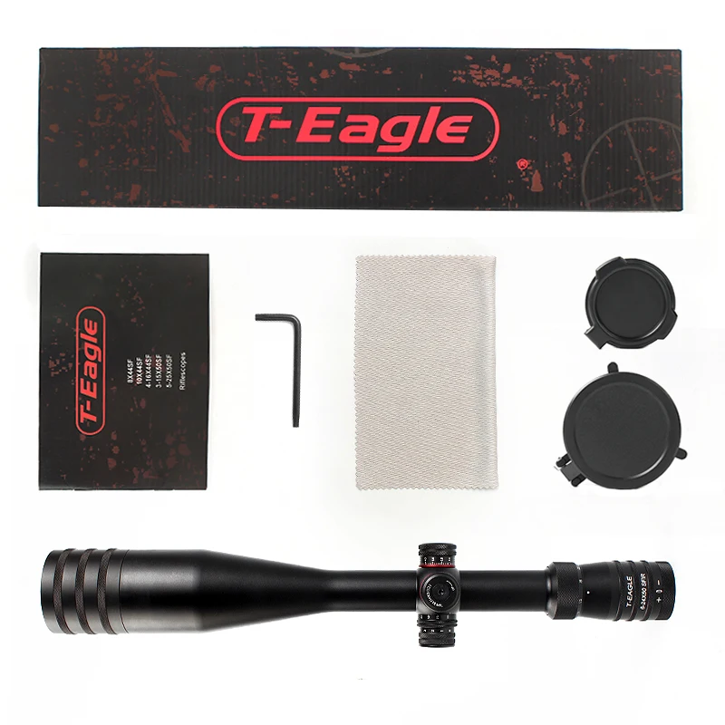 Охотничий прицел T Eagle ER 6 24X50SFIR боковой Параллакс стеклянный Выгравированный