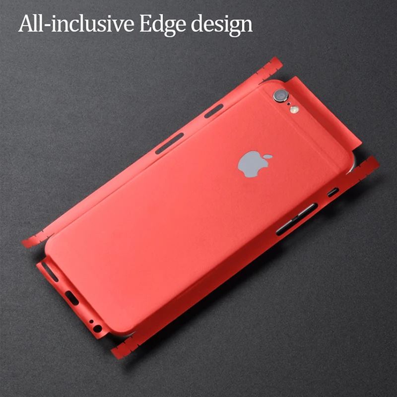 Прочная ПВХ наклейка для телефона s iPhone 8 6 6S 7 Plus задняя защитная пленка IPhone XS X