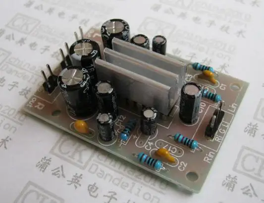 Бесплатная доставка! 2 0 двухканальная Плата усилителя | Электронные компоненты и