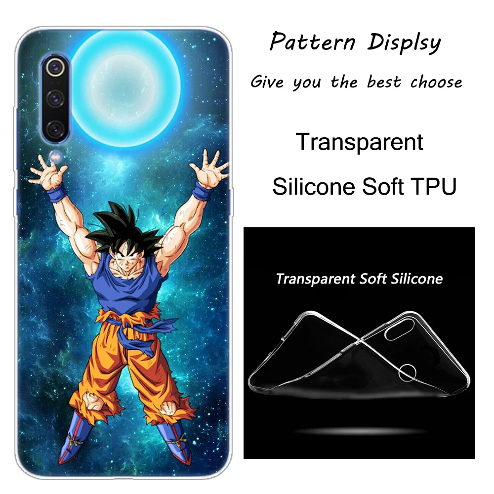 Dragon Ball Z Goku Ultra чехол для Xiaomi Pocophone F1 9T 9 9SE 8 A2 Lite A1 A2 Mix3 Redmi K20 7A Note 4 4X5 6 7 Pro S2
