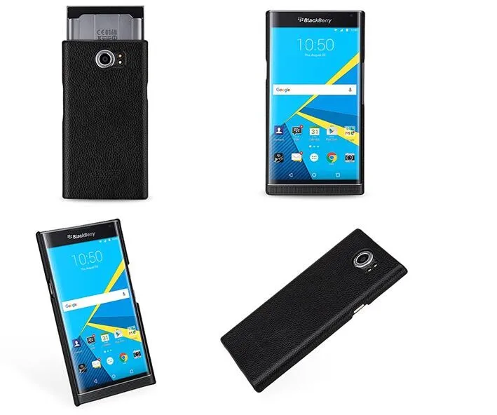 Роскошный защитный чехол из натуральной кожи для Blackberry Priv, задняя крышка для мобильного телефона Blackberry Priv+ Бесплатный подарок