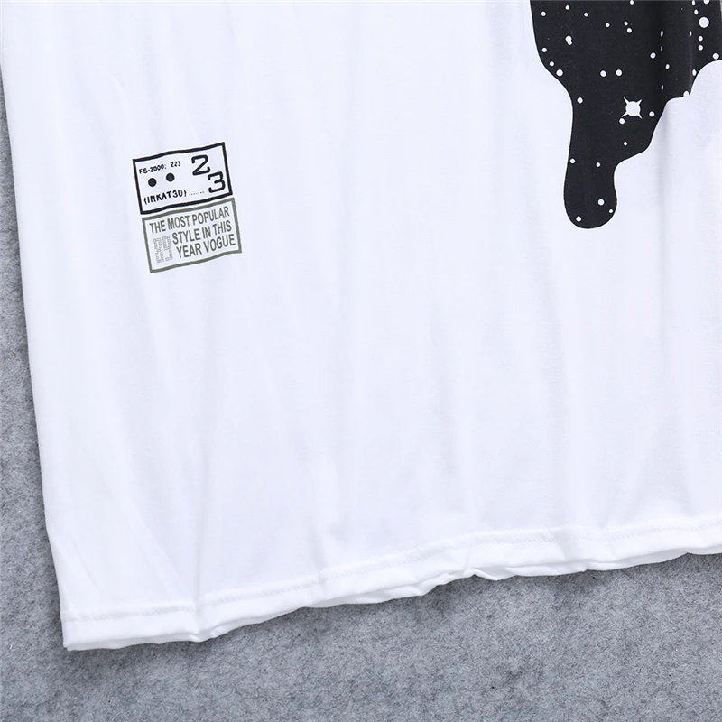 

New Casual Summer O-neck Star Print T-shirt Men 2018 Pullover Short Sleeve O-neck Star Print T-shirt Tops Fashion