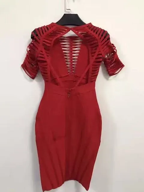 Женское платье из искусственного шелка с коротким рукавом и открытой спиной|rayon