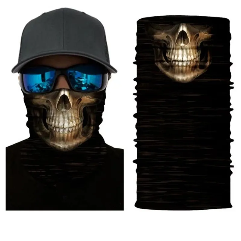 Бандана с черепом для рыбалки на открытом воздухе|skull mouth bandana|mouth bandanabalaclava balaclava |