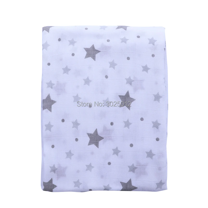 Muslin Swaddle Baby Blankets Blanket 100% Organic Soft Bamboo for Receiving | Мать и ребенок
