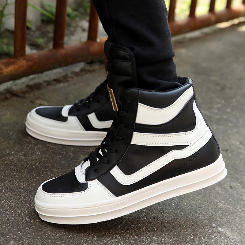 Winter high help Korean wave street dance casual fashion students wild large size men's shoes | Обувь