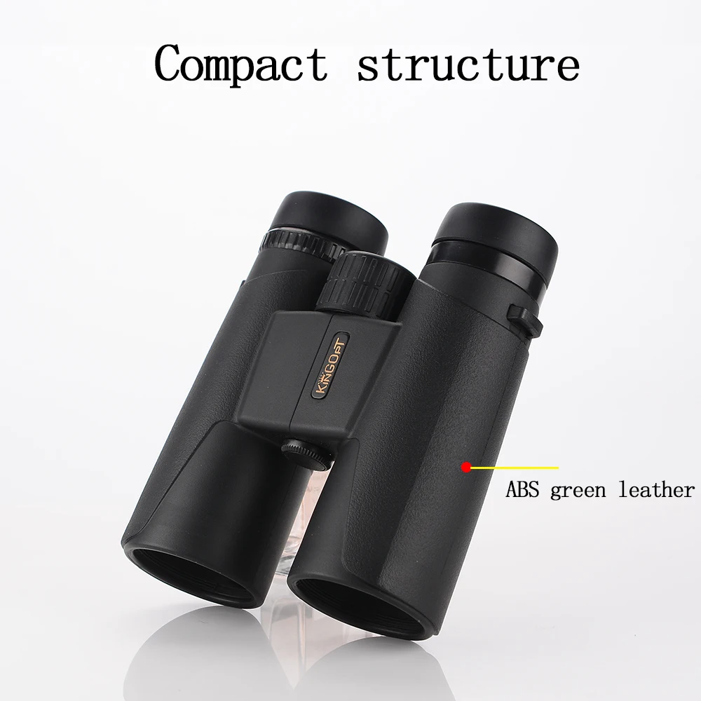 KINGOPT широкоугольный мощный бинокль 10x42 zoom hd с ночным видением verrekijker телескоп