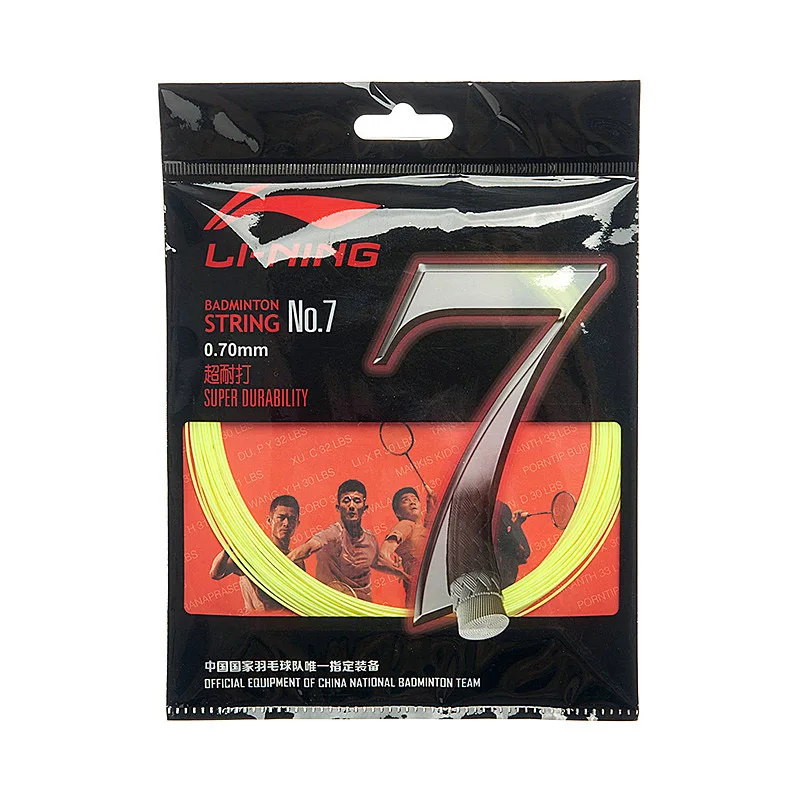 Леска для бадминтона Li Ning NO.7 сверхпрочная 10 м 1 шт. подкладка ракеток li ning