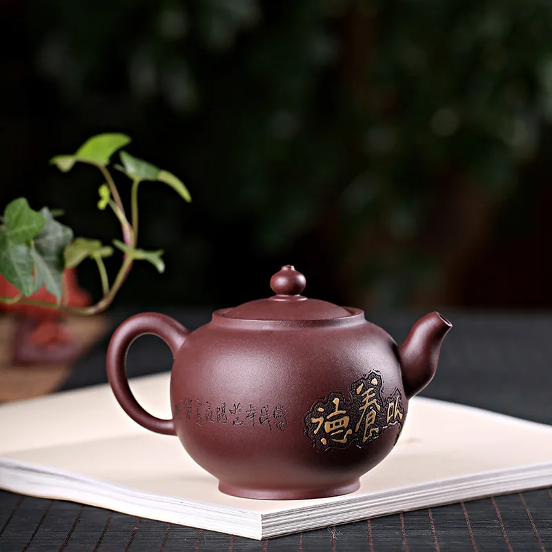 Кастрюля Yixing Zisha оптовый агент фиолетовая грязь чистая ручная Као цзиган
