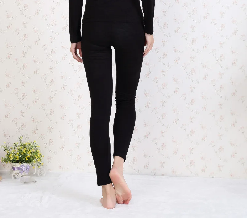 Jinsen Aite размера плюс XL-6XL, новинка, зима и осень, модальные кальсоны для женщин, удобные, высокая эластичность, штаны, термобелье, JS13