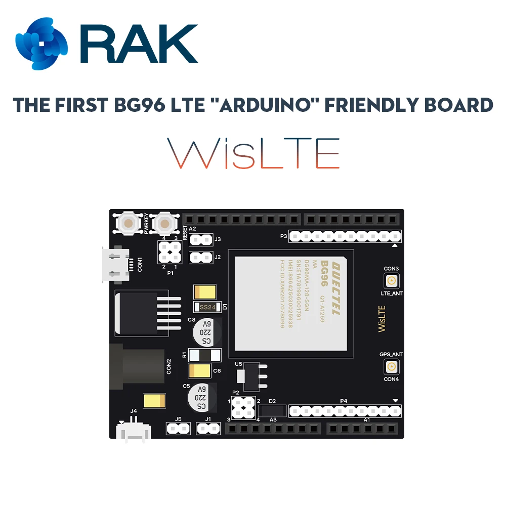 Wislte Quectel BG96 nbiot Arduino чистые Поддержка LTE Cat M1 CatNB1 и EGPRS модуль nb iot Щит совместимы|cat