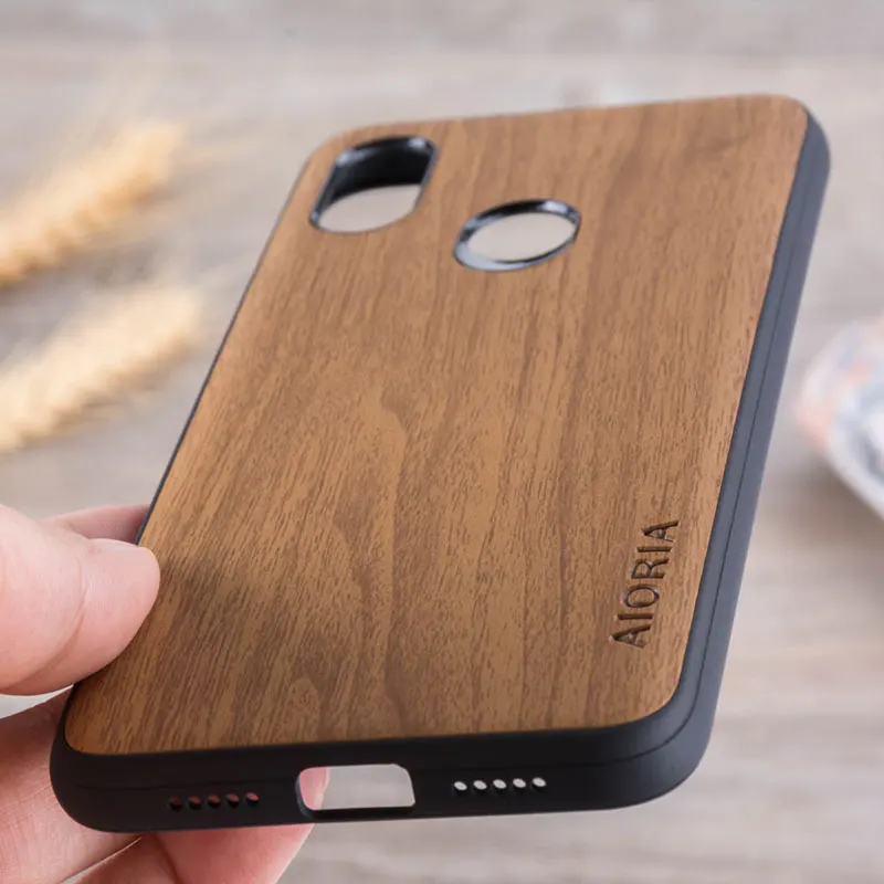Чехол с деревянным дизайном для Xiaomi mi8 mi 8 мягкие силиконовые чехлы из ТПУ и