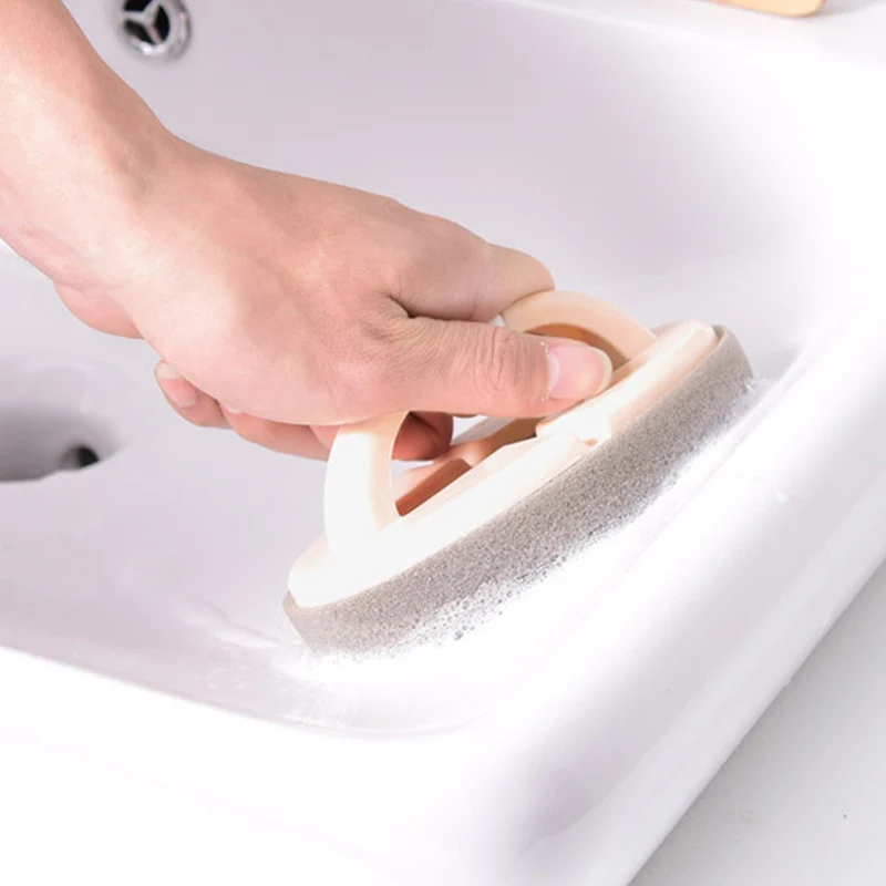Губка для плитки кастрюль щетка инструменты очистки кухонная Складная губка