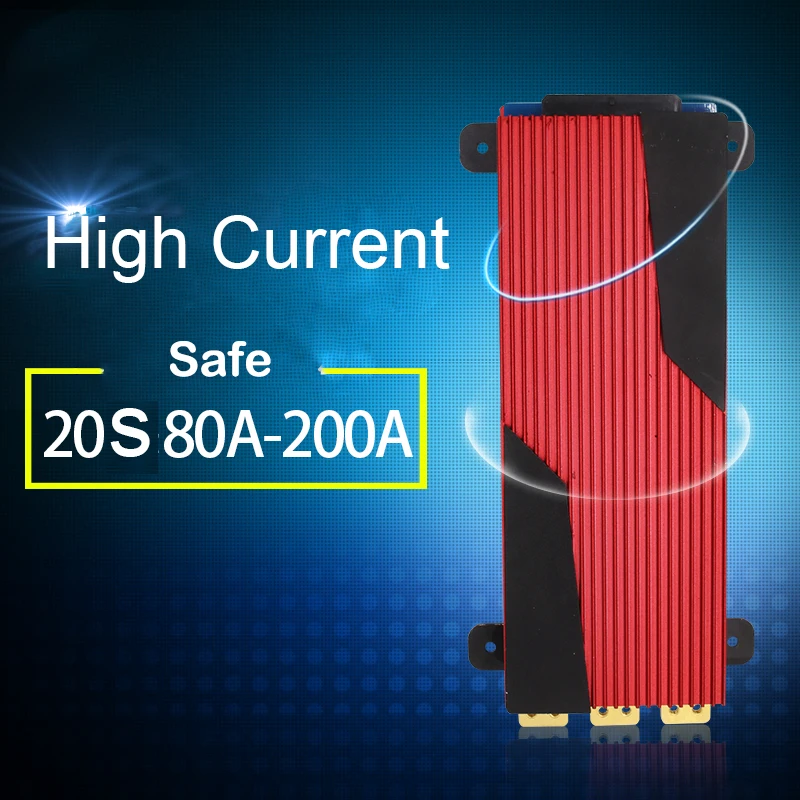 Защитная плата для литиевой батареи 20S 60V LiFePO4 высокотоковая электровелосипедная