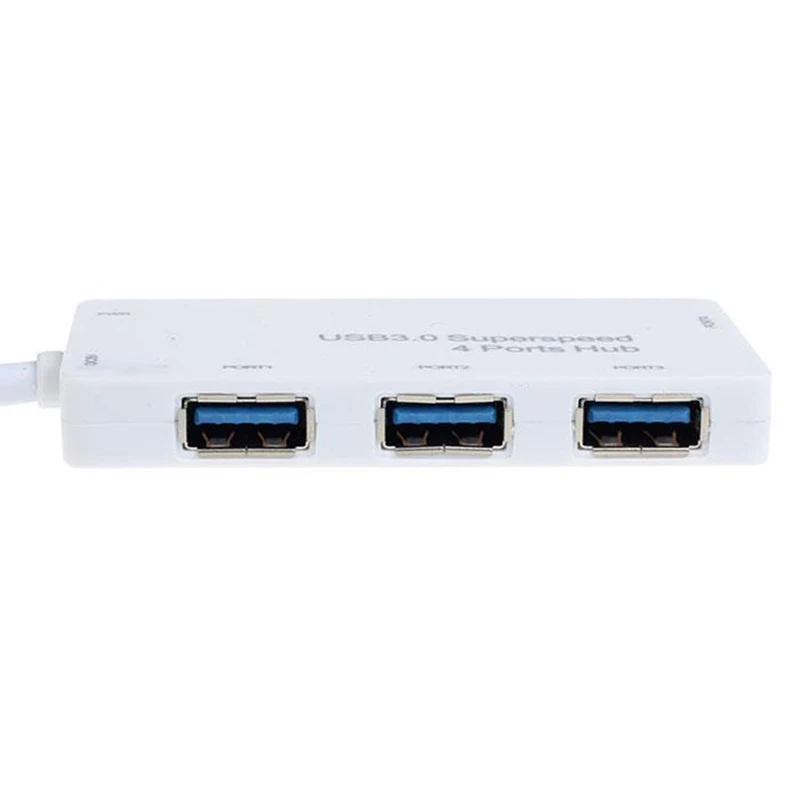 Usb 3,0 концентратор скорости 4 порта USB разветвитель usb-хаб 3,0 адаптер Аксессуары для ноутбуков Hab Usb для ПК компьютер аксессуары для компьютера