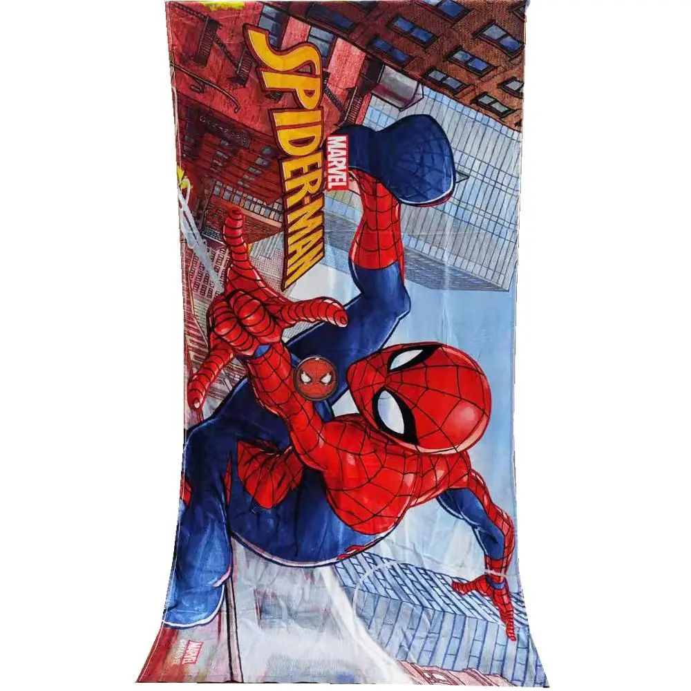 Disney Sipderman Базз Лайтер пляжное полотенце супер мягкое Впитывающее 100% хлопок