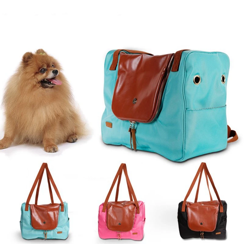 Multifuntional Black Green Rose Portable Pets Carrier Bags for Dogs and Cats Dog Bag Backpack PU Oxford Travel Outdoor | Дом и сад