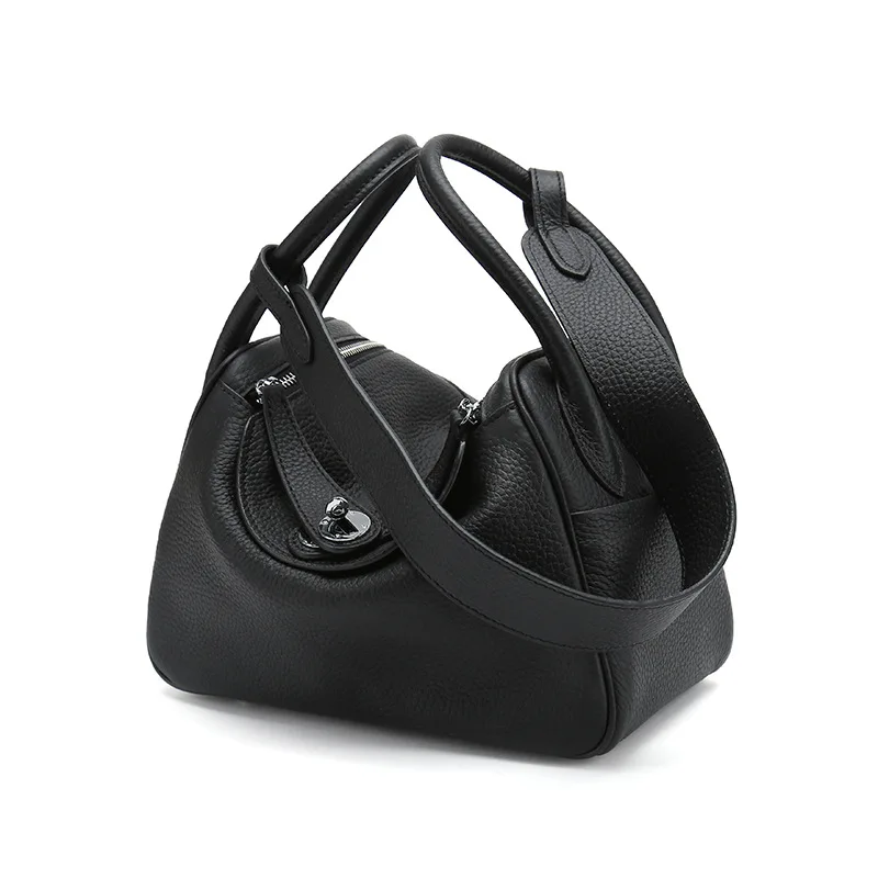 Женская сумка из сплит-кожи Lindi в виде личи для доктора через плечо известный