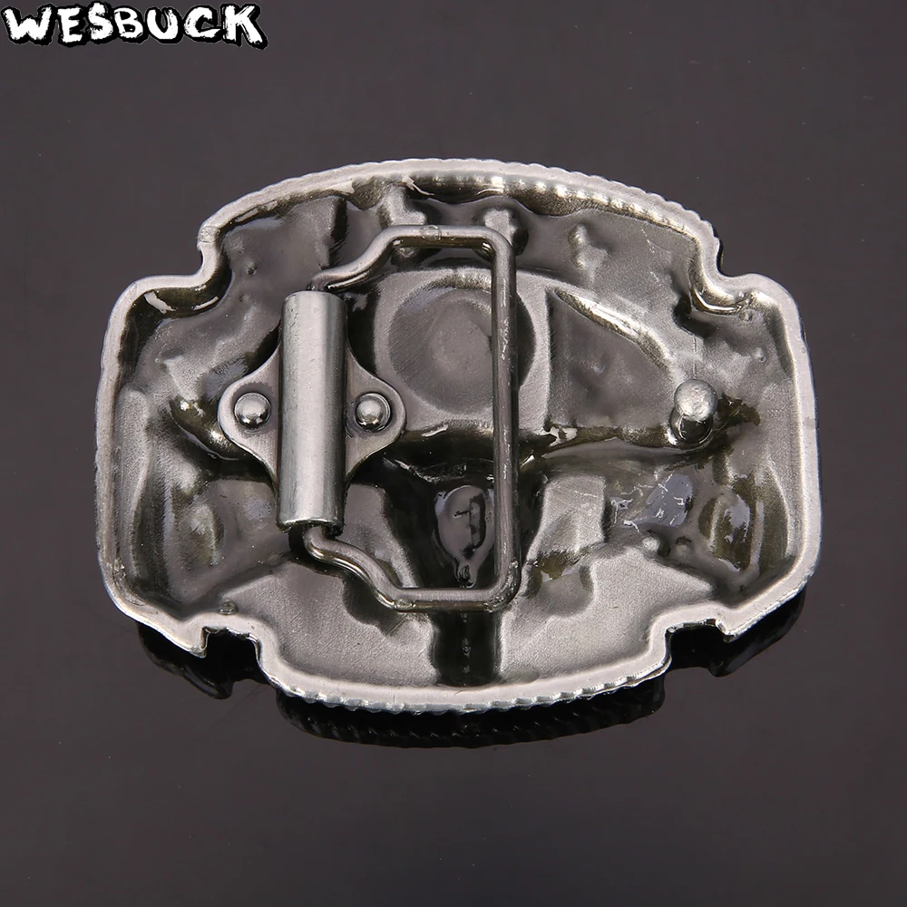 WesBuck Brand Belt Buckle Cowboy Cowgirl Meltal Slider Cool Buckles For men's Accessories | Дом и сад