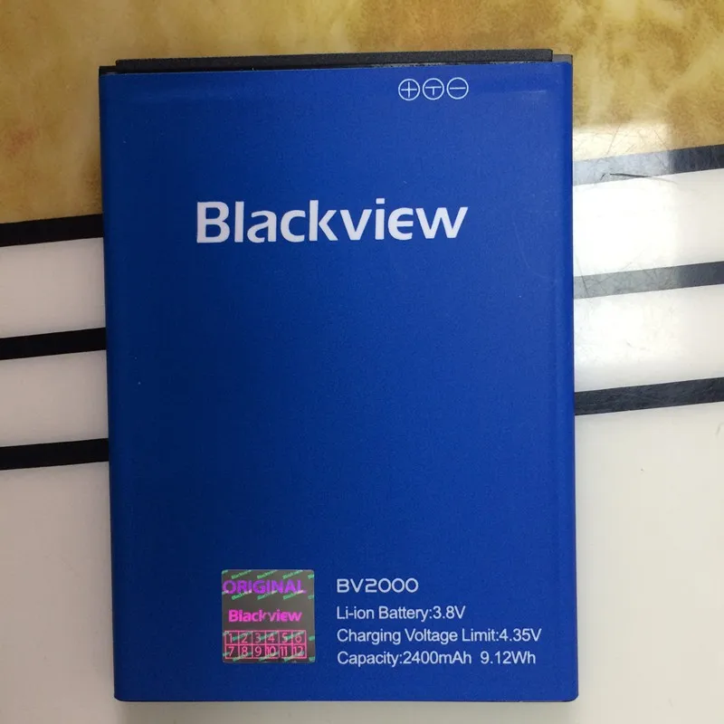 Запасной аккумулятор Blackview BV2000 высококачественный литий ионный высокой емкости