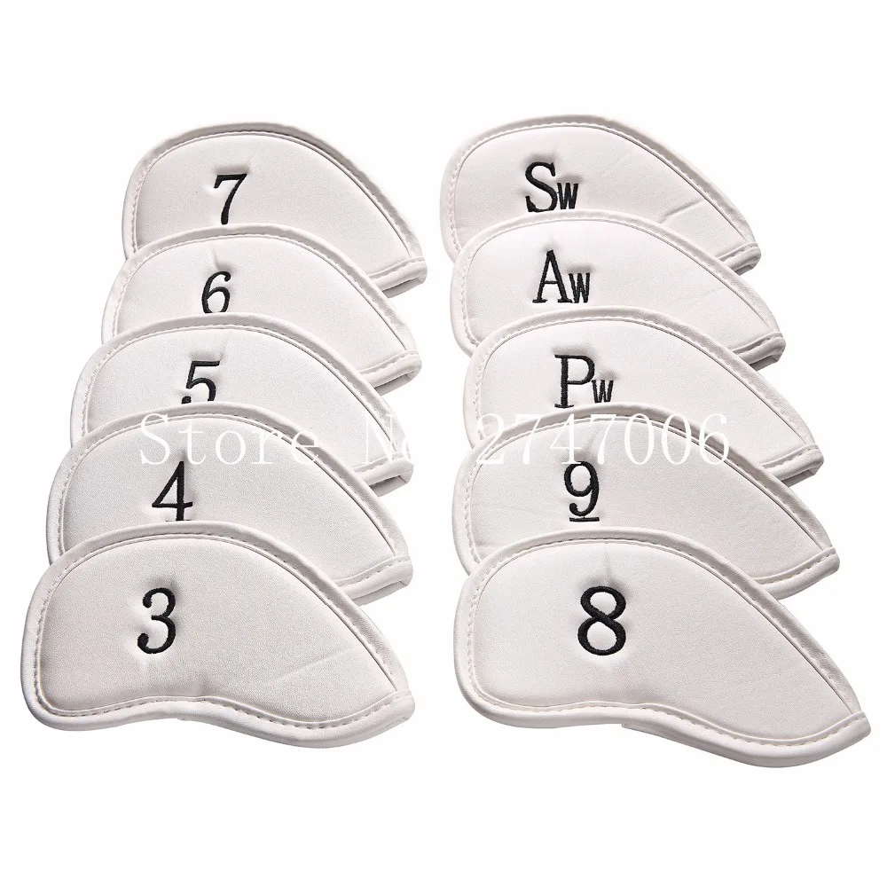 10 шт. Металлические накладки на голову для гольфа|iron headcover|club coversiron clubs cover |