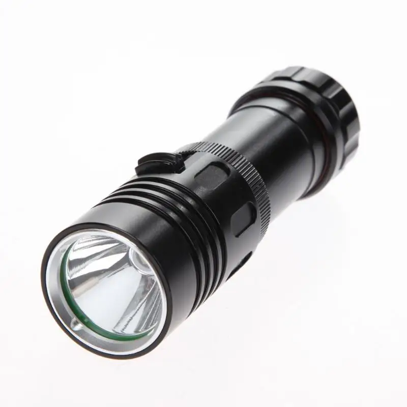 Белый светодиодный водонепроницаемый подводный дайвинг вспышка светильник фонарь подводный 100 м водонепроницаемый Дайвинг светильник ягненка для рыбалки
