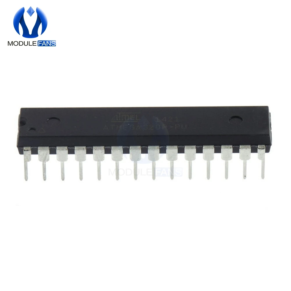 5 шт. оригинальный ATMEGA328 ATMEGA328p MEGA328 MEGA328p 328P ATMEGA328P PU DIP 28 микроконтроллер IC чип для