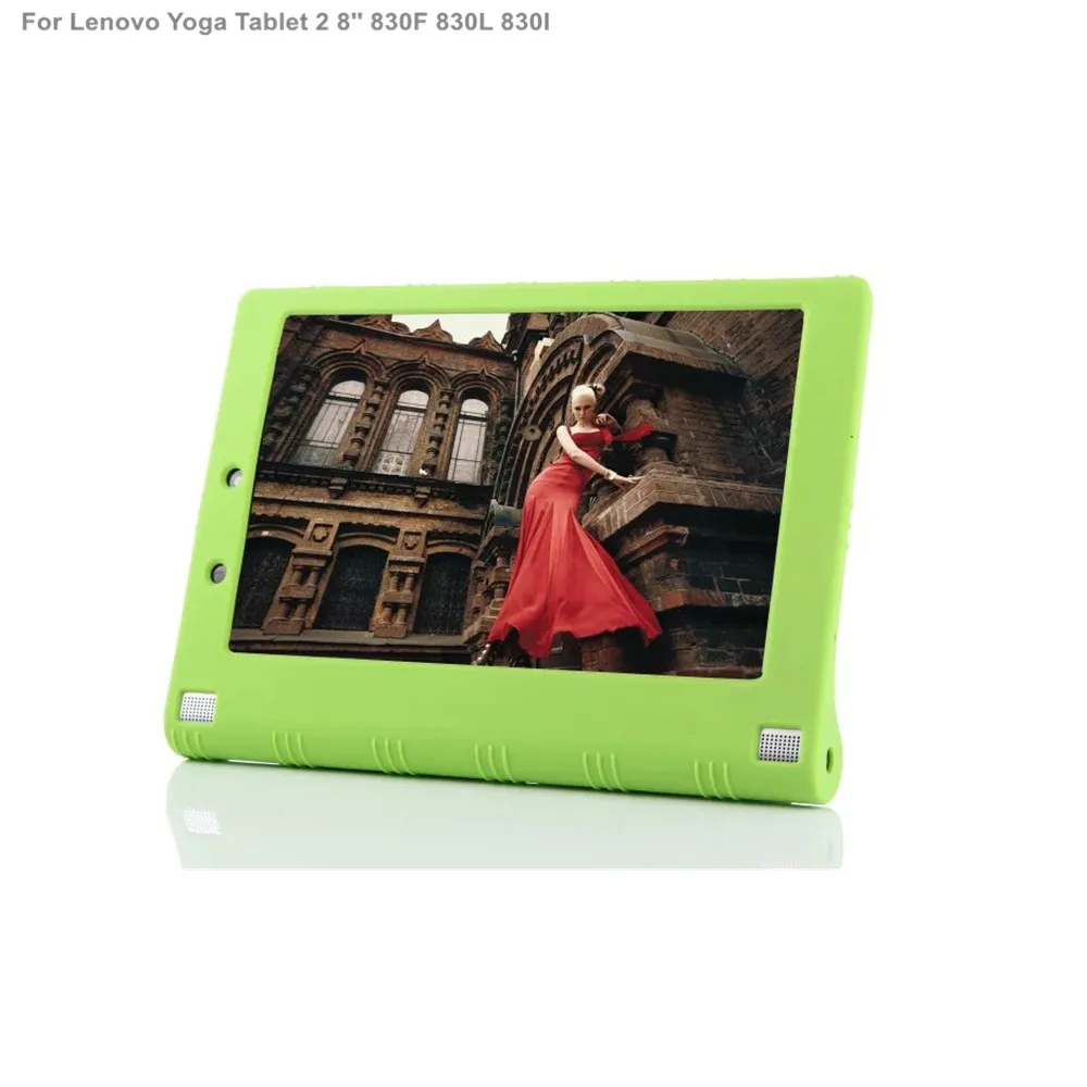 Силиконовый чехол для lenovo Yoga Tablet 3 8,0 ''850F 850 M 850L резиновый чехол для lenovo Yoga Tab 2 830F 830L 830I Funda Case