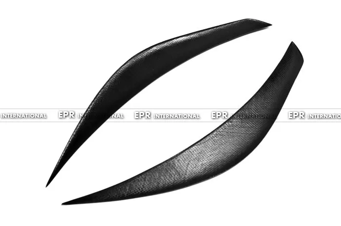 Автомобильный Стайлинг углеродное волокно фара для бровей век подходит Hyundai Veloster