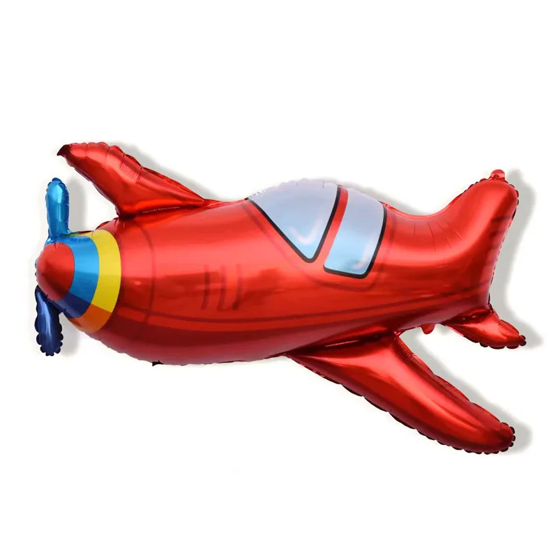 Винтажный самолет Алюминиевая Пленка воздушный шар боевой шарик детская игрушка