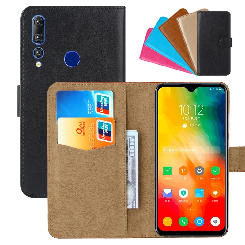 

Luxury Wallet Case For Lenovo K6 Enjoy PU Leather Retro Flip Cover Magnetic Fashion Cases Strap
