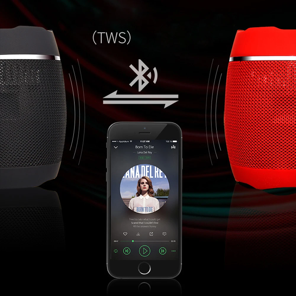 Беспроводная Bluetooth Колонка Joinrun 4 2 Портативная колонка аудиоресивер мини колонки