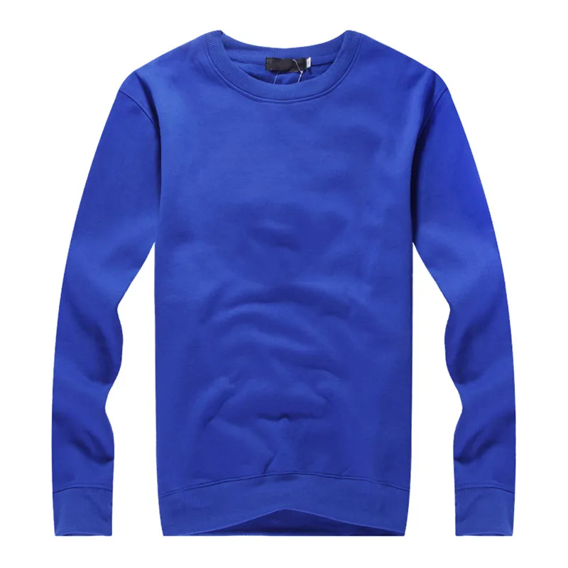 2019 Новинка Мужская Толстовка Осень Толстая Повседневная Хлопок Пуловер Флисовый