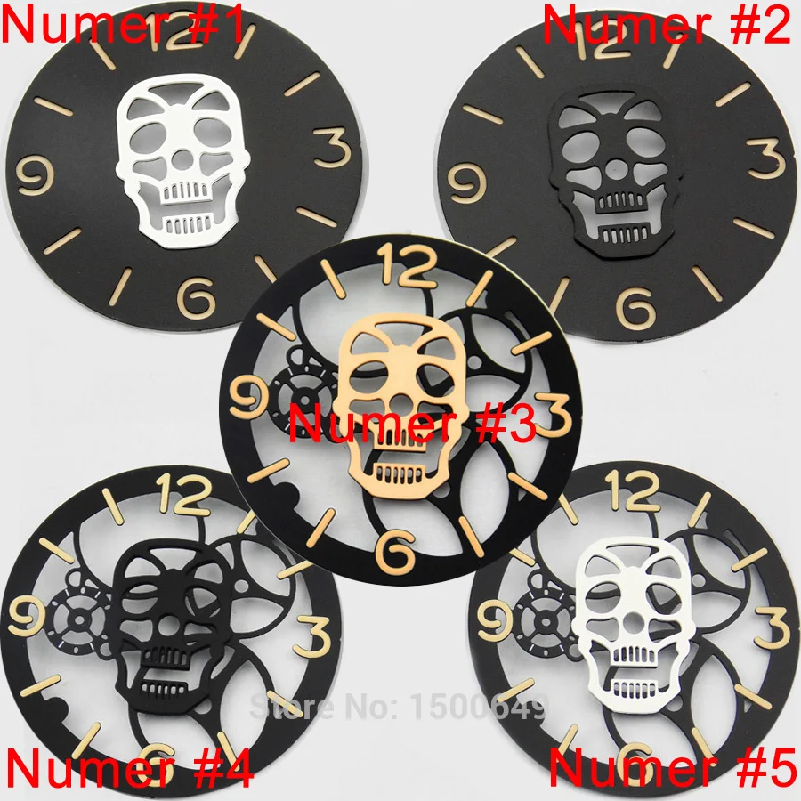 Часы мужские механические с ручным заводом 38 9 мм черный циферблат стерильные