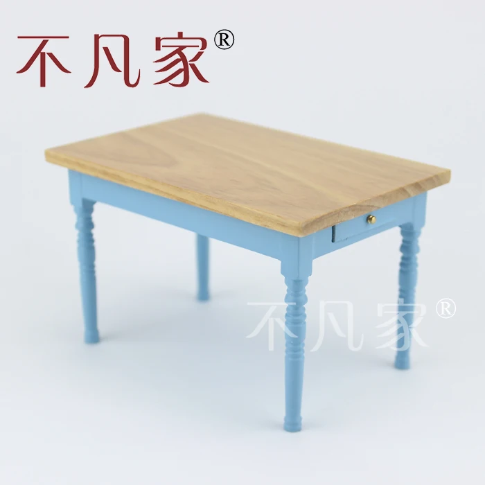 Миниатюрная мебель для кукольного домика масштаб 1:12 хороший стол ящик может быть