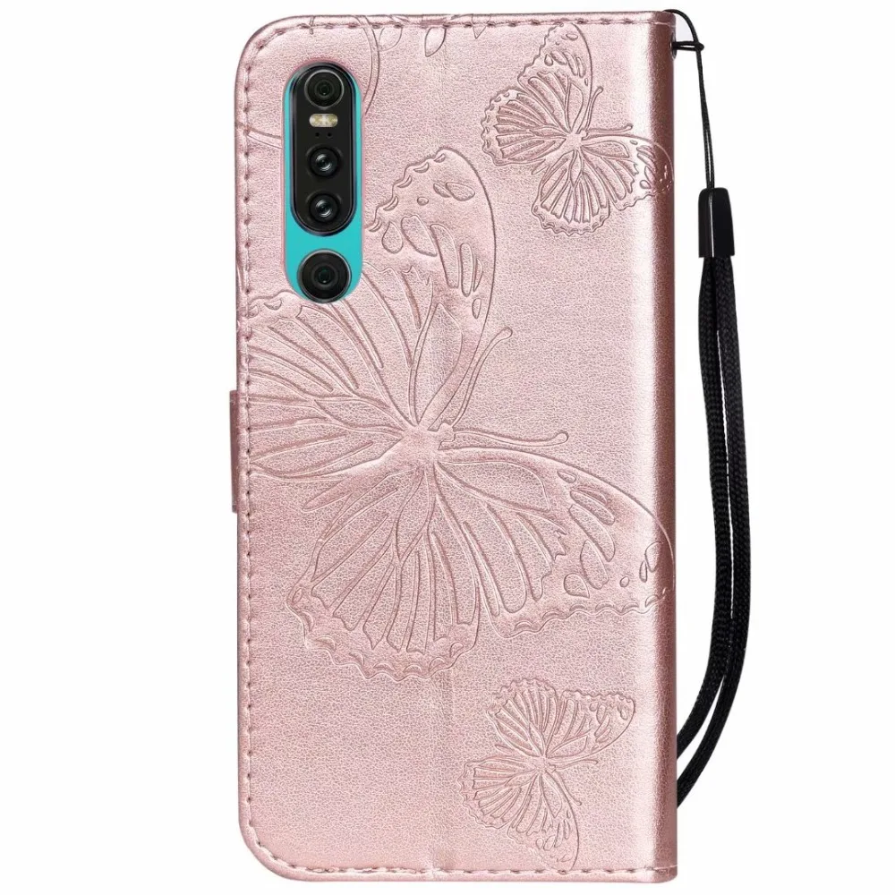 Чехол для телефона Etui Coque huawei P30 Pro Nova 4 Honor V20 чехол Роскошная бабочка кожаный