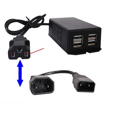charger 2 pins EBike USB быстрое зарядное устройство для мобильного телефона на 5 В 2A 3A 4.5A автомобиль 12 в 24 в 36 в 48 в 60 в 72 в электрический велосипед T тип видео DC2.5 разъем c14 - Цвет: charger 2 pins