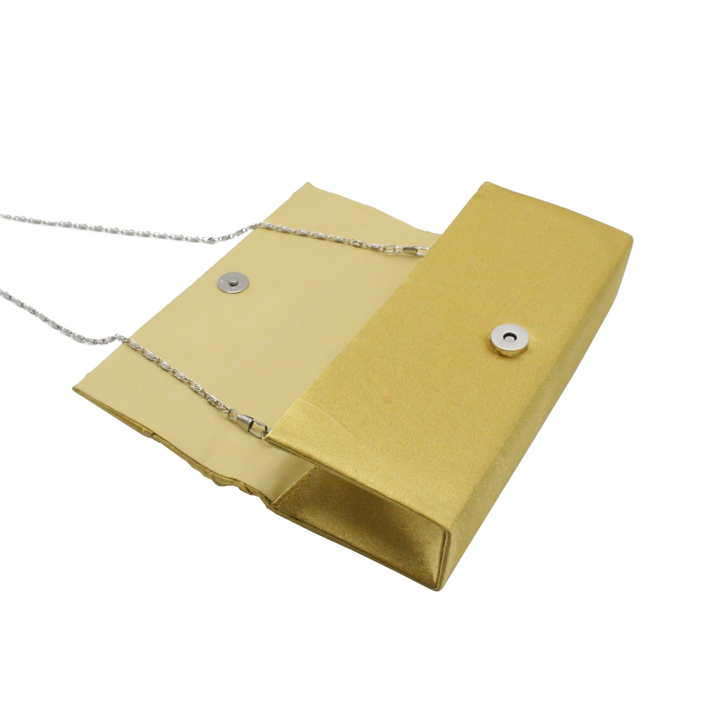 European American diamante clutch bag pleated drape satin evening for lady girl woman | Багаж и сумки