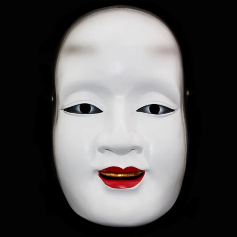 Японский Noh буддизм Карнавальная маска Хэллоуин вечерние косплей подарок фильм вечерние маскарадный костюм косплей подарок на Хэллоуин